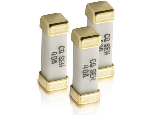 12.3x4.45x4.45mm ОНА золото серии покрыла латунные крышки SMD сплавляют квадрат 60V 40A керамический для силы системы хранения